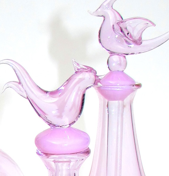 (image for) Blown Bird Bottles